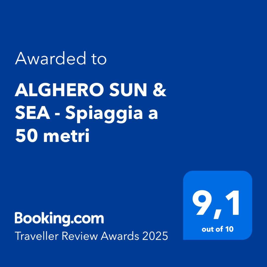 Alghero Sun & Sea - Spiaggia A 50 Metri Екстериор снимка